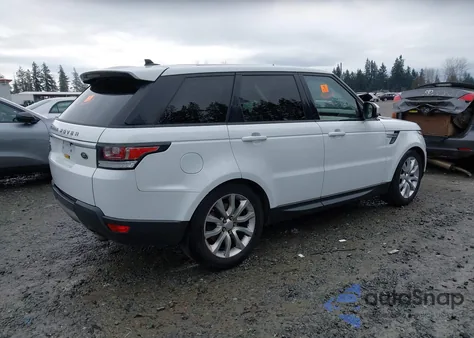 2016 Land Rover Range Rover Sport 3.0L V6 Supercharged Hse z USA, uszkodzony, nr VIN SALWR2VF0GA584812